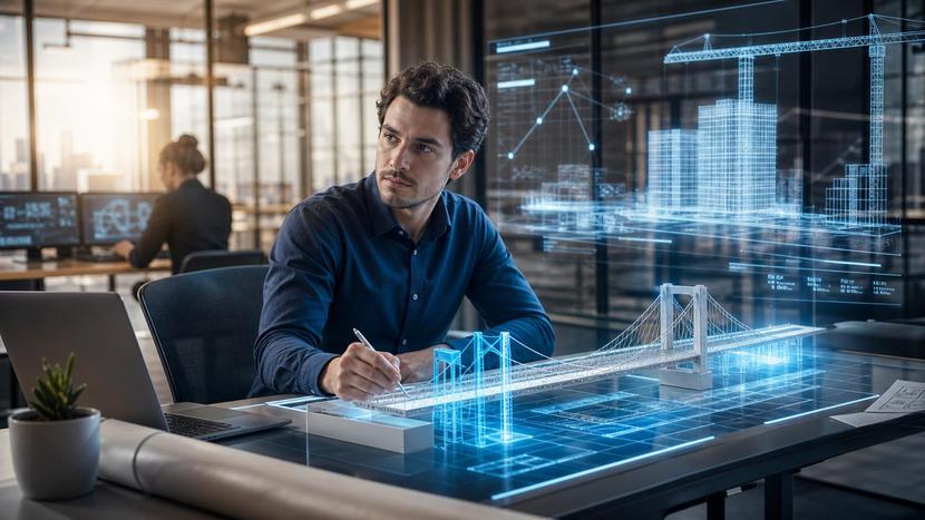 Ausbildung von Bauingenieuren im digitalen Zeitalter und Arbeitsmarktbezug