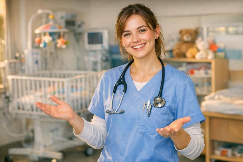 Kinderkrankenschwester