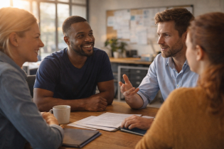 Einfluss von Wertschätzung und Dialog in Unternehmen auf das Wohlbefinden von Beschäftigten