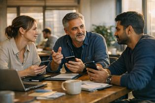 Diensthandys werden zunehmend Standard in der Arbeitswelt