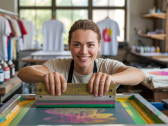 Berufsbild: Siebdrucker